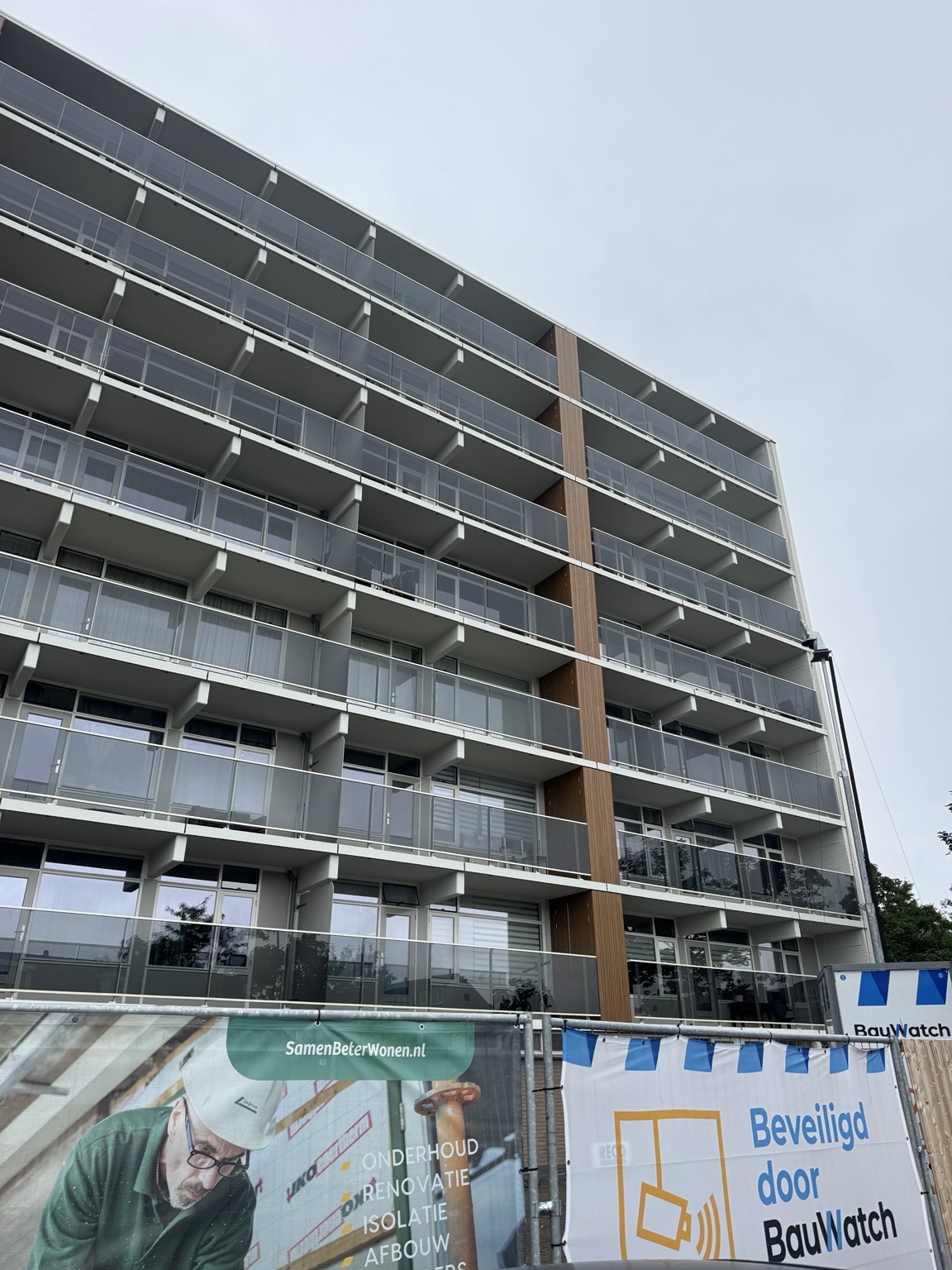 Project beglazing door Veloure Geveltechniek in Noord-Holland
