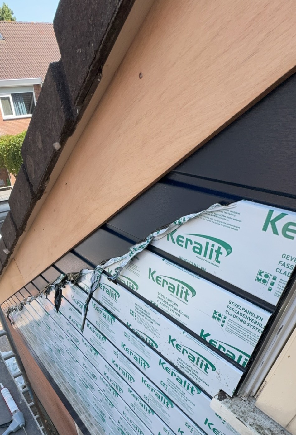 Gevelbekleding project