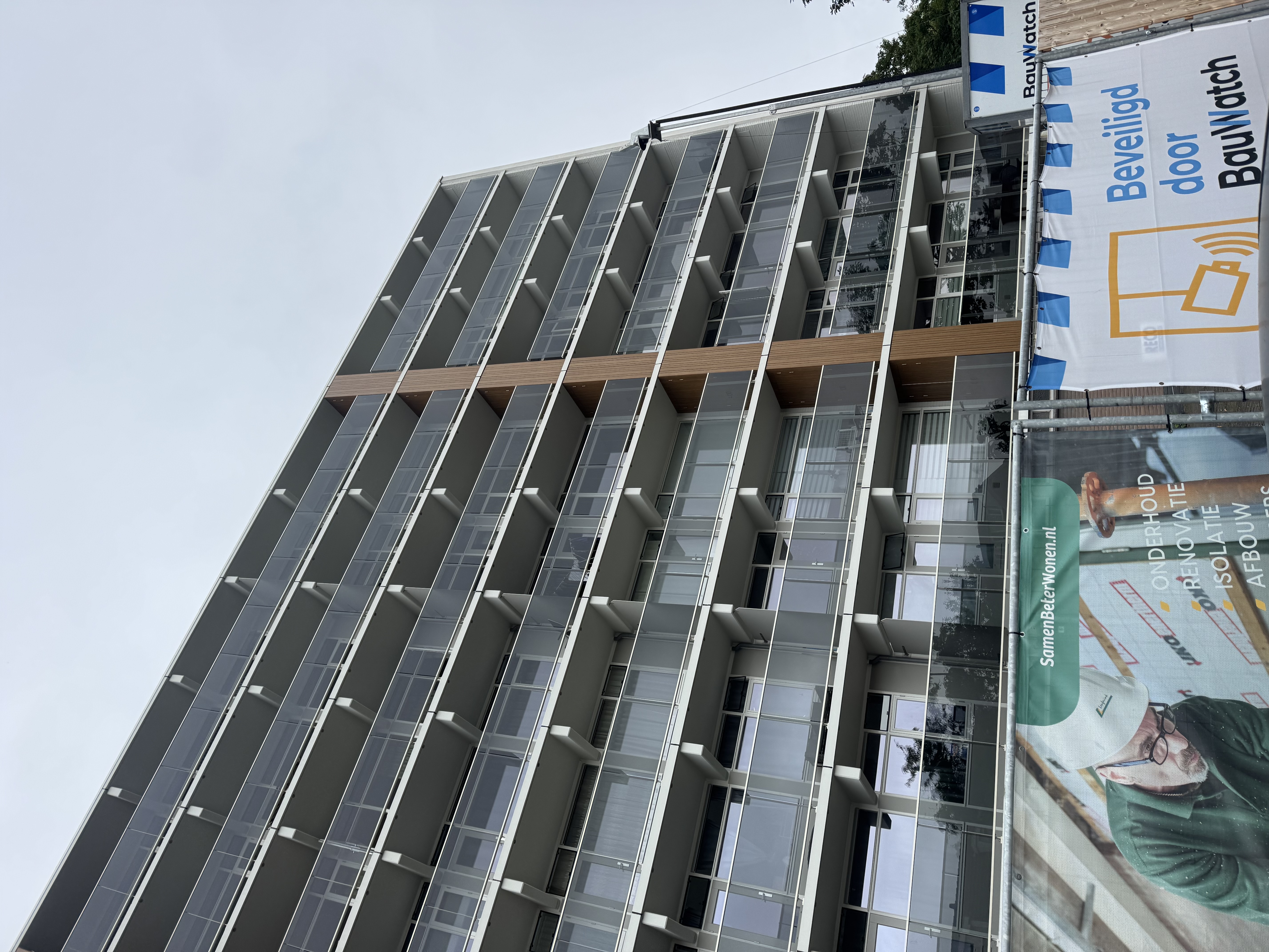 Project beglazing appartementencomplex
